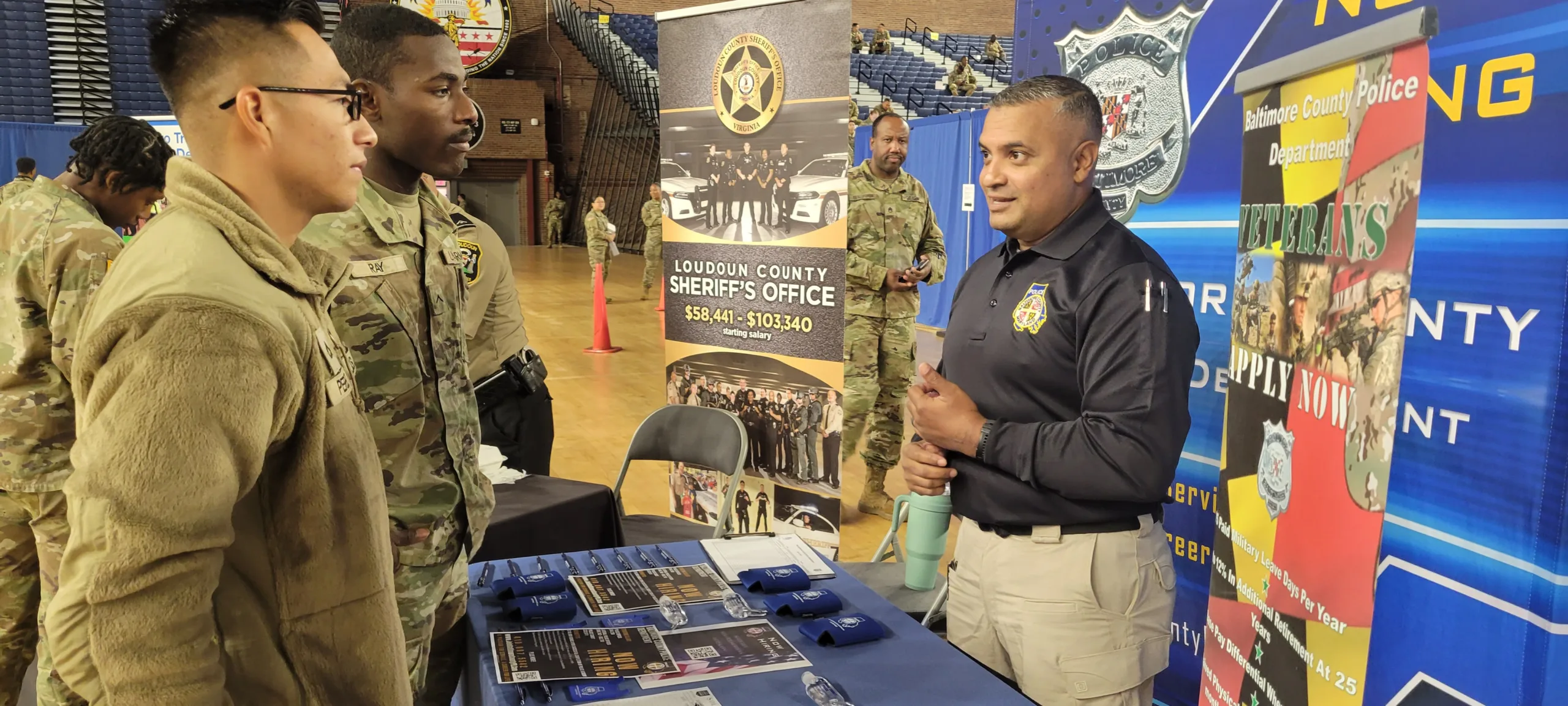DC Army National Guard’s LE Career Fair